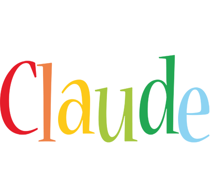 Claude birthday logo