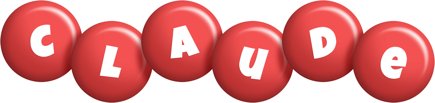 Claude candy-red logo
