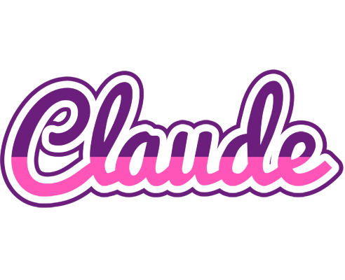 Claude cheerful logo