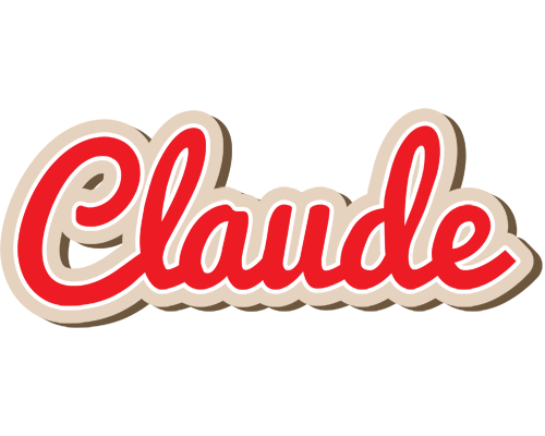 Claude chocolate logo