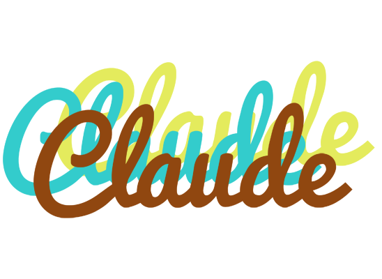Claude cupcake logo