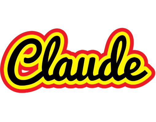 Claude flaming logo