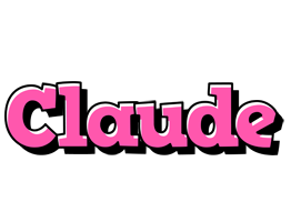 Claude girlish logo