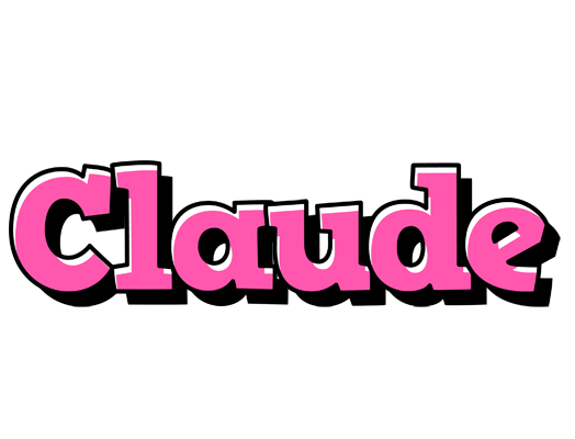 Claude girlish logo