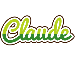 Claude golfing logo