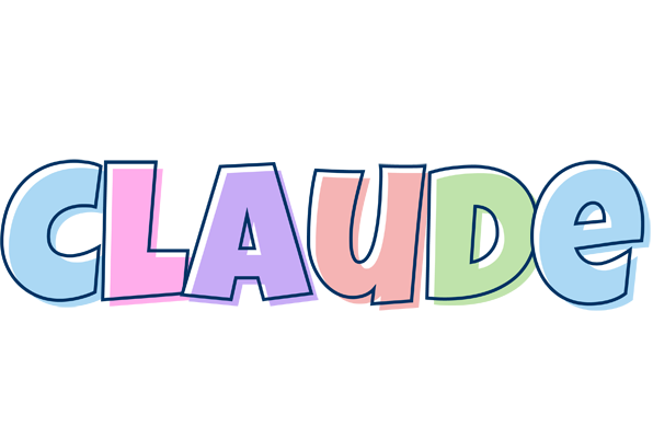 Claude pastel logo
