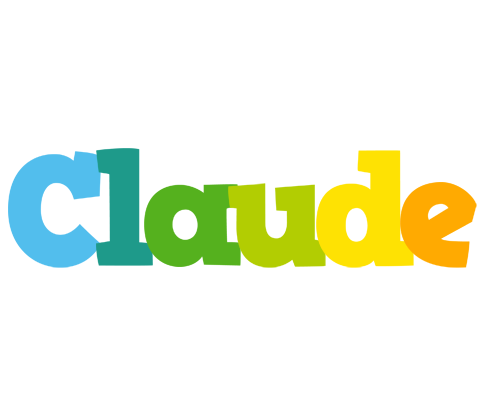 Claude rainbows logo