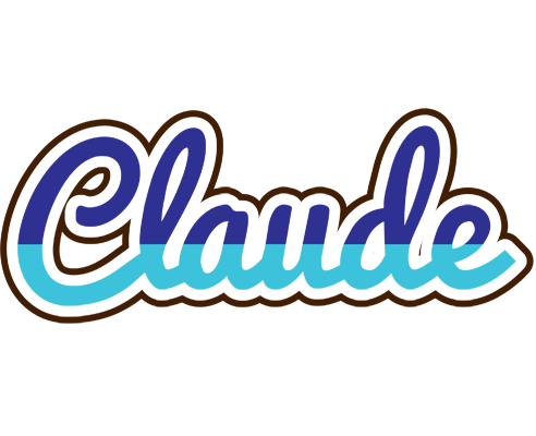 Claude raining logo