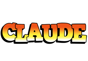 Claude sunset logo