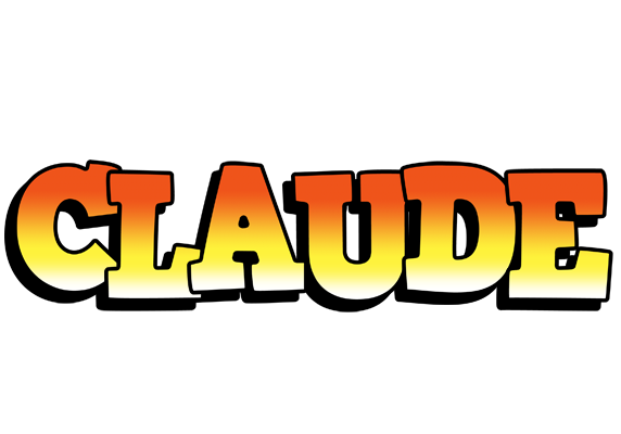 Claude sunset logo