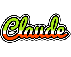 Claude superfun logo