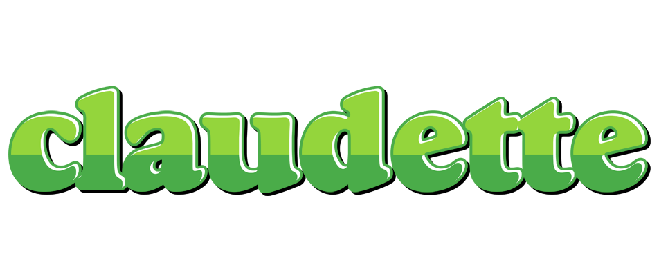 Claudette apple logo