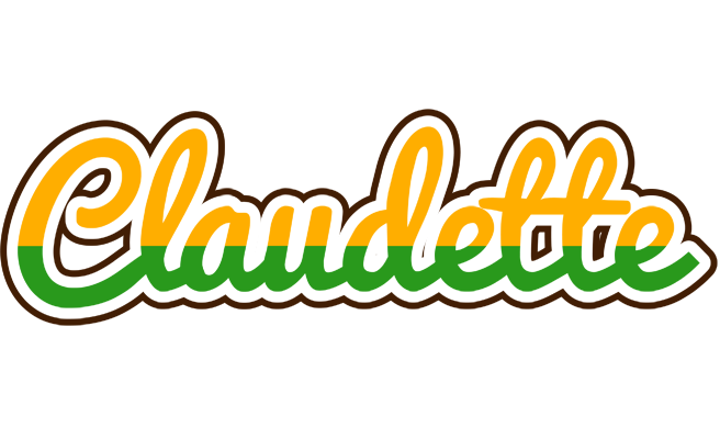 Claudette banana logo