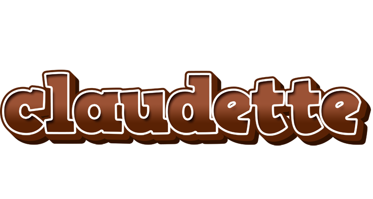 Claudette brownie logo
