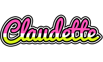 Claudette candies logo