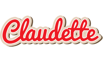 Claudette chocolate logo