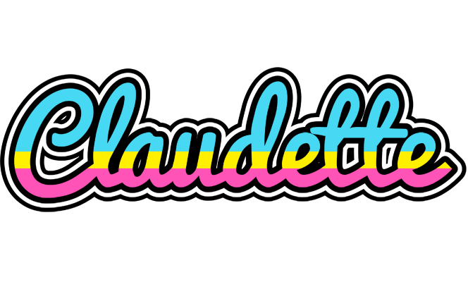 Claudette circus logo