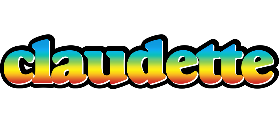 Claudette color logo