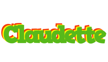 Claudette crocodile logo