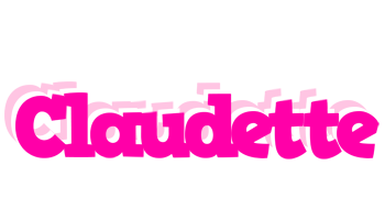 Claudette dancing logo