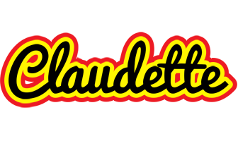 Claudette flaming logo