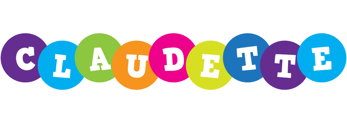 Claudette happy logo
