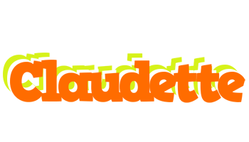 Claudette healthy logo