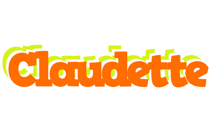 Claudette healthy logo