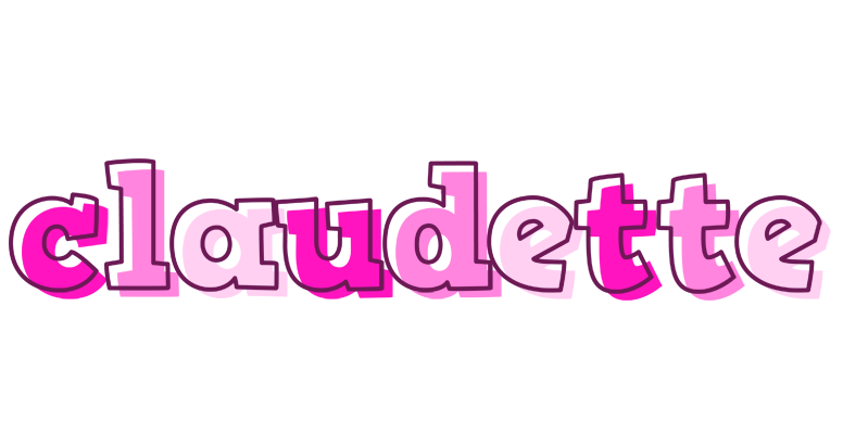 Claudette hello logo