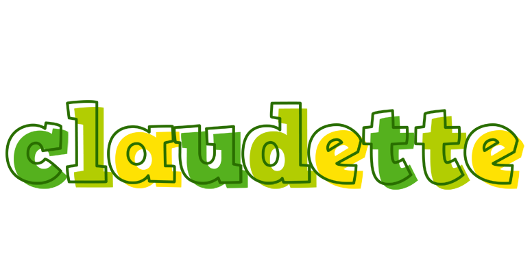 Claudette juice logo