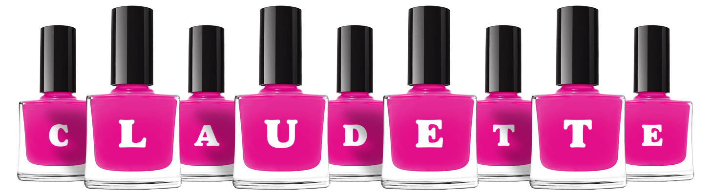 Claudette nails logo