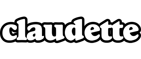 Claudette panda logo