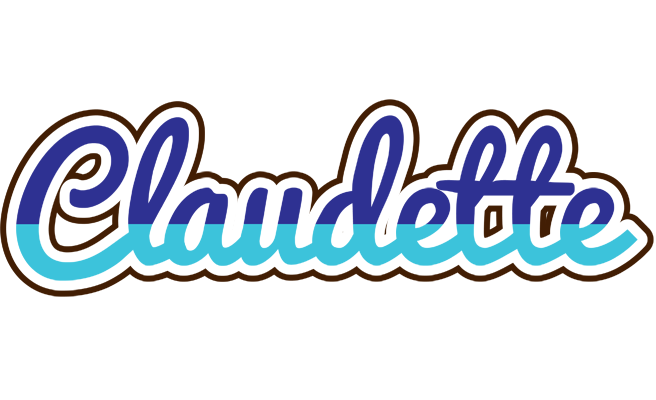 Claudette raining logo