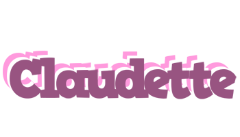 Claudette relaxing logo