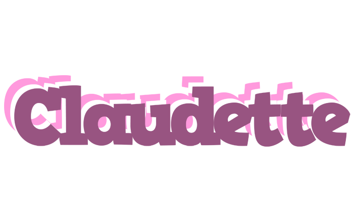 Claudette relaxing logo