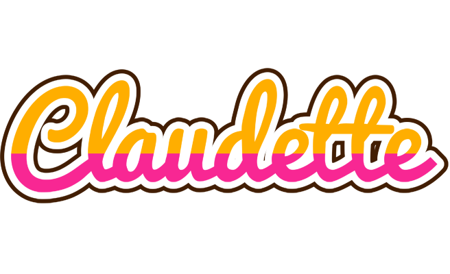 Claudette smoothie logo