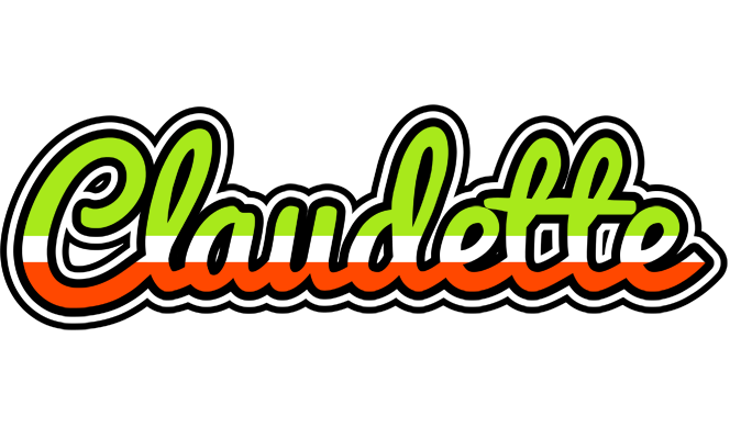 Claudette superfun logo
