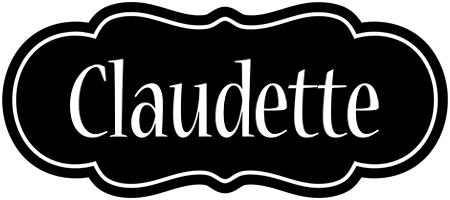 Claudette welcome logo