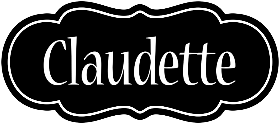 Claudette welcome logo
