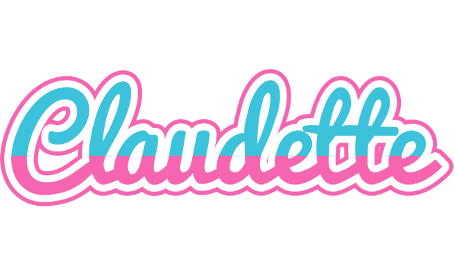Claudette woman logo
