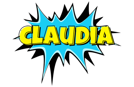 Claudia amazing logo