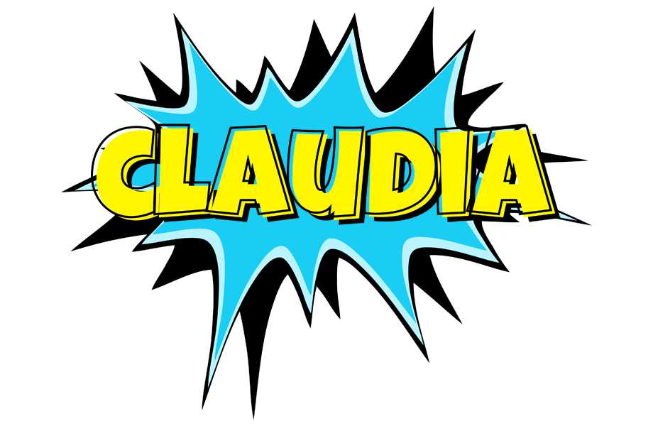 Claudia amazing logo