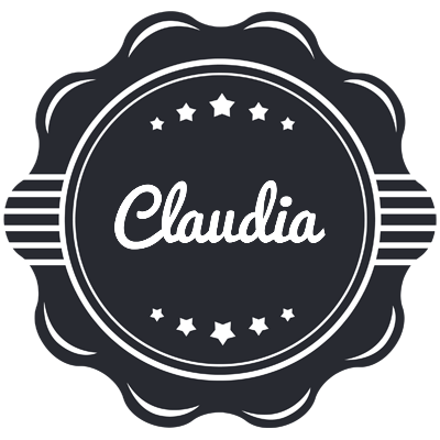 Claudia badge logo