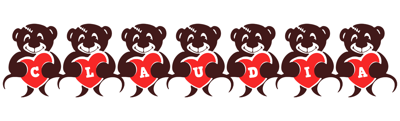 Claudia bear logo