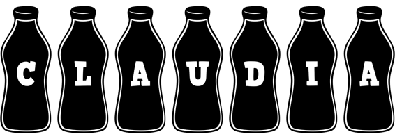 Claudia bottle logo