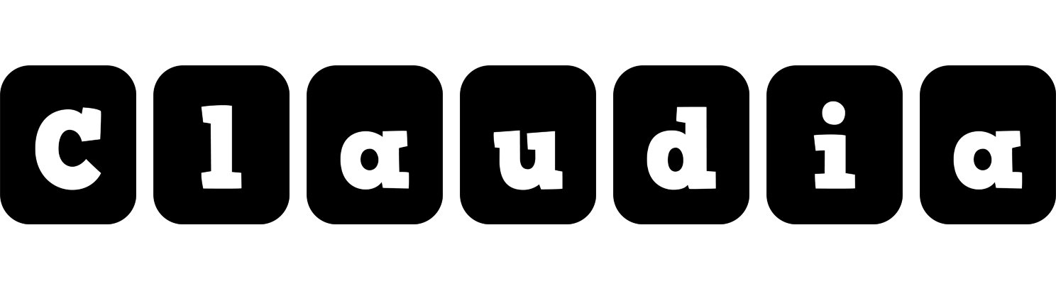 Claudia box logo