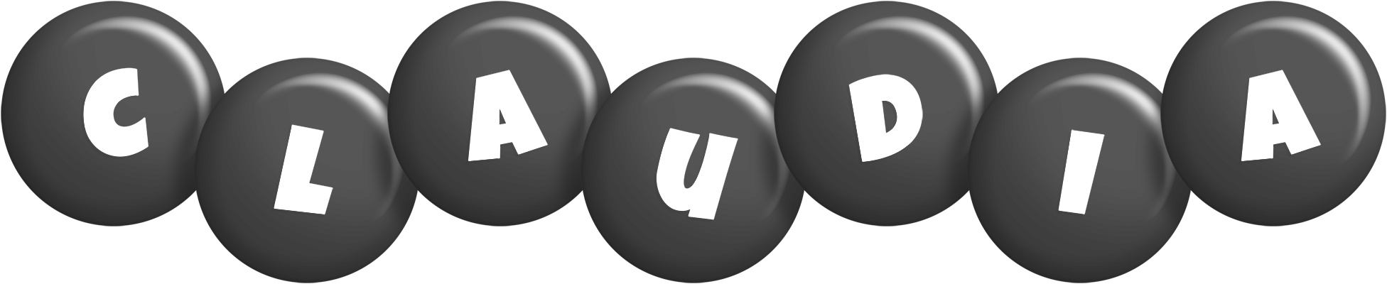 Claudia candy-black logo