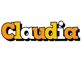 Claudia cartoon logo