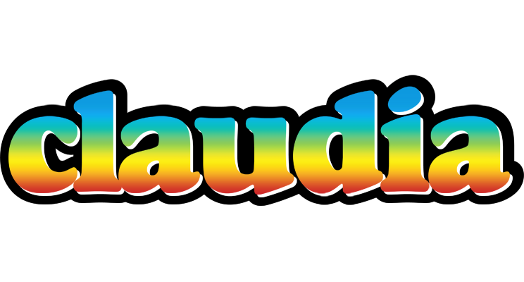 Claudia color logo