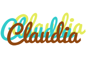 Claudia cupcake logo